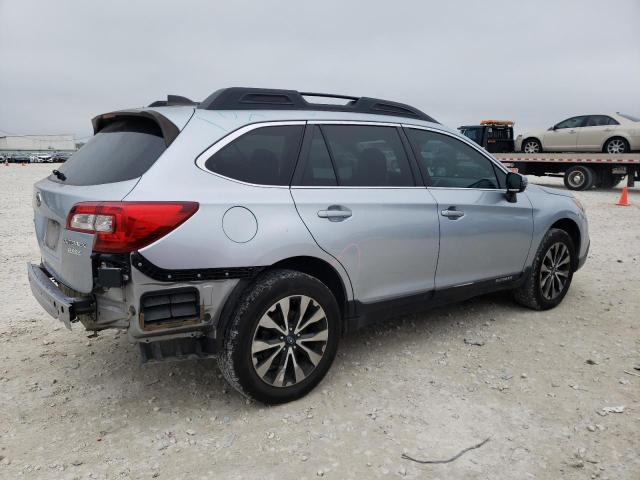 4S4BSANCXH3228752 - 2017 SUBARU OUTBACK 2.5I LIMITED SILVER photo 3