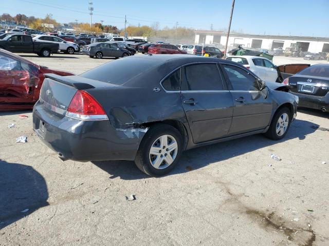 2G1WC583681203836 - 2008 CHEVROLET IMPALA LT BLACK photo 3