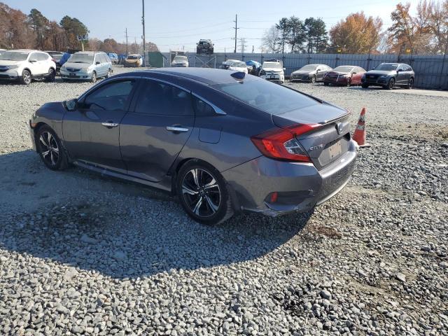 2HGFC1F95HH646947 - 2017 HONDA CIVIC TOURING GRAY photo 2