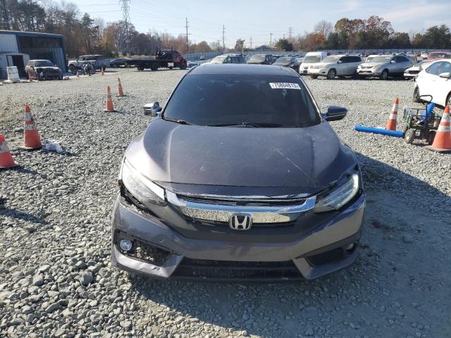 2HGFC1F95HH646947 - 2017 HONDA CIVIC TOURING GRAY photo 5