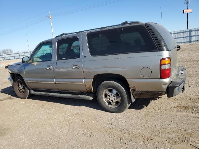 1GNFK16TX1J236184 - 2001 CHEVROLET SUBURBAN K1500 TAN photo 2