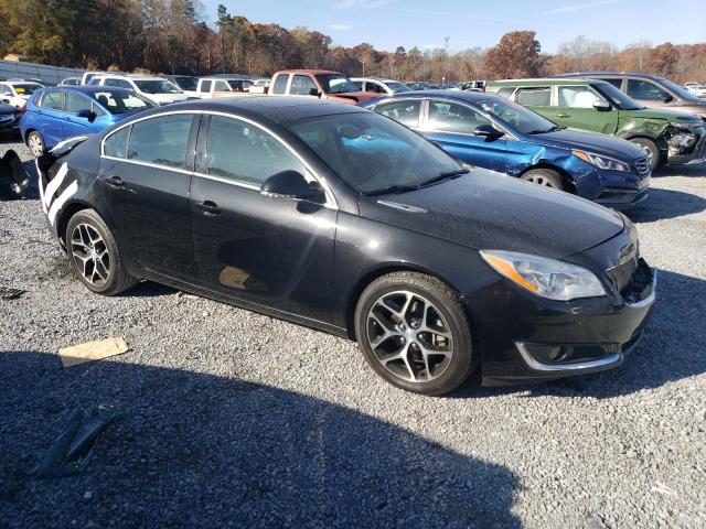 2G4GL5EX0H9187519 - 2017 BUICK REGAL SPORT TOURING BLACK photo 4