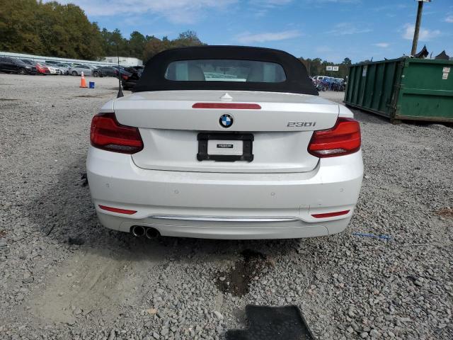 WBA2M7C57KVD51927 - 2019 BMW 230I WHITE photo 6