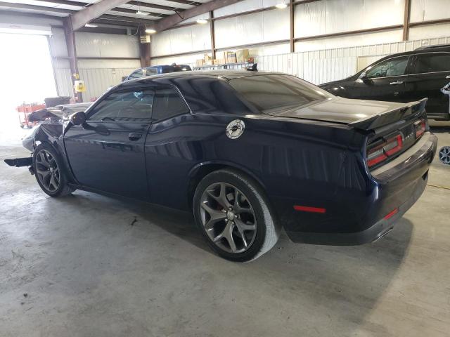 2C3CDZBG5FH705000 - 2015 DODGE CHALLENGER SXT PLUS BLUE photo 2