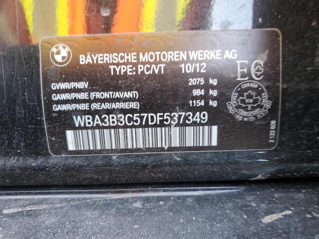 WBA3B3C57DF537349 - 2013 BMW 328 XI BLACK photo 12