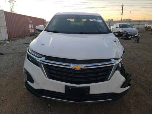 3GNAXKEV7NL104373 - 2022 CHEVROLET EQUINOX LT WHITE photo 5