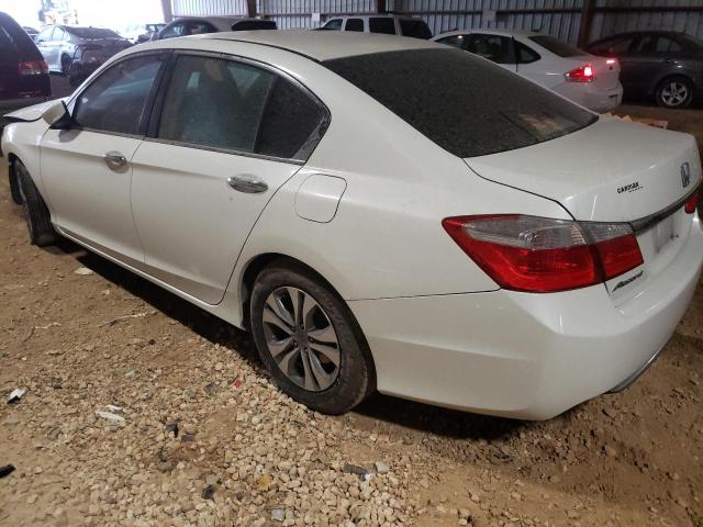 1HGCR2F31FA036140 - 2015 HONDA ACCORD LX WHITE photo 2