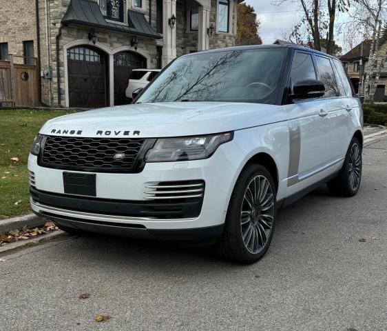 SALGV2RE0JA390242 - 2018 LAND ROVER RANGE ROVE AUTOBIOGRAPHY WHITE photo 2