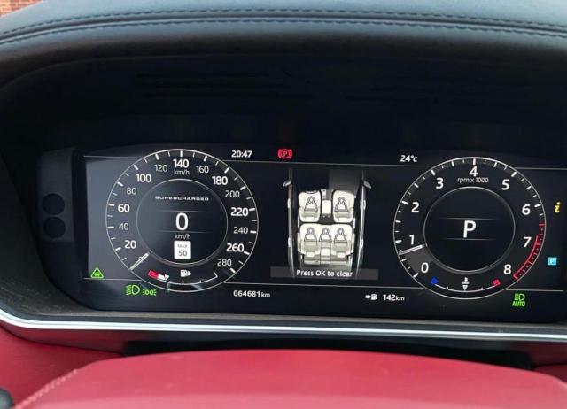 SALGV2RE0JA390242 - 2018 LAND ROVER RANGE ROVE AUTOBIOGRAPHY WHITE photo 8