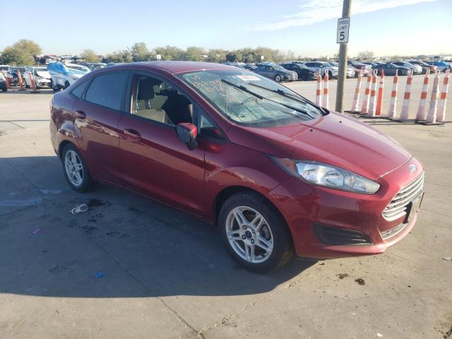 3FADP4BJ4HM159290 - 2017 FORD FIESTA SE RED photo 4