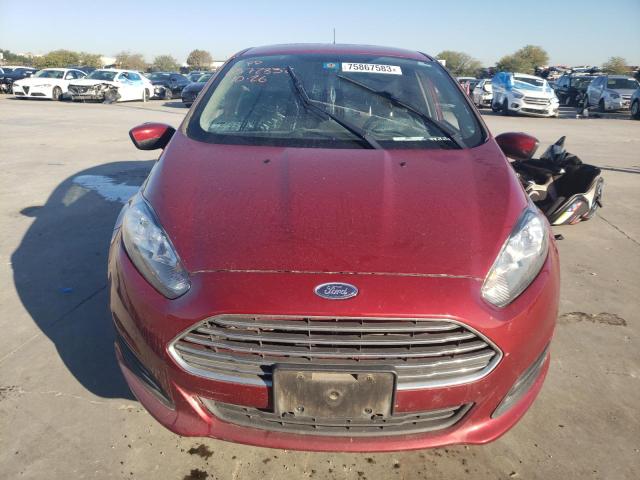 3FADP4BJ4HM159290 - 2017 FORD FIESTA SE RED photo 5