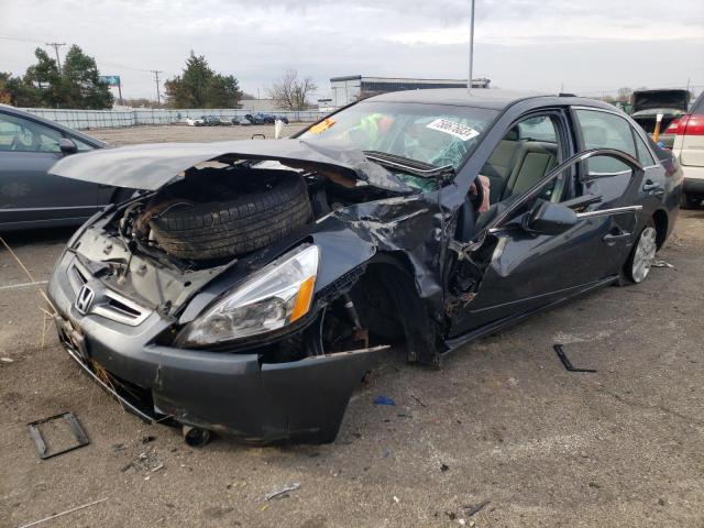 1HGCM56374A155372 - 2004 HONDA ACCORD LX GRAY photo 1