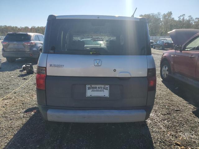 5J6YH28553L024640 - 2003 HONDA ELEMENT EX SILVER photo 6