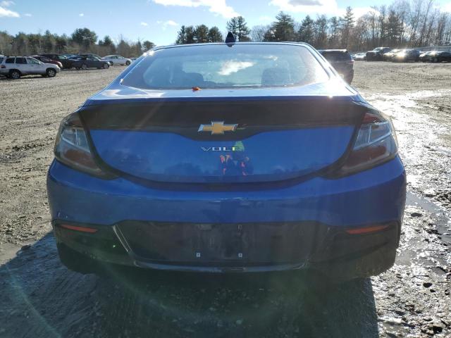 1G1RD6S58HU119287 - 2017 CHEVROLET VOLT PREMIER BLUE photo 6