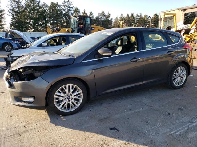 1FADP3N29FL239164 - 2015 FORD FOCUS TITANIUM GRAY photo 1