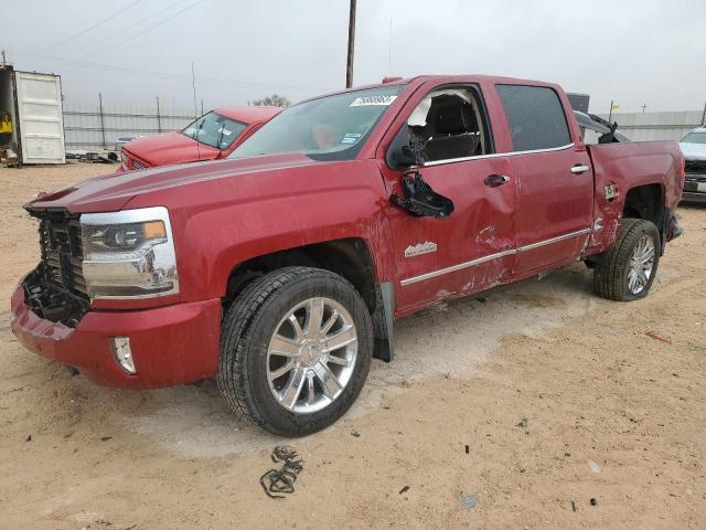 3GCUKTEJ1JG615832 - 2018 CHEVROLET SILVERADO K1500 HIGH COUNTRY RED photo 1