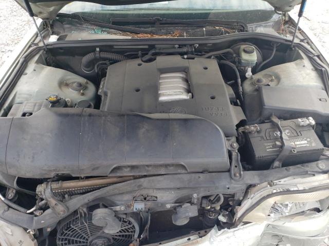 JT8BH28F2W0109394 - 1998 LEXUS LS400 400 GREEN photo 11