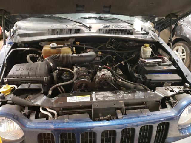 1J4GL48K44W282207 - 2004 JEEP LIBERTY SPORT BLUE photo 11