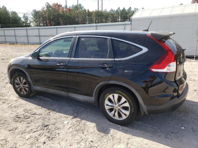 2HKRM3H70DH504961 - 2013 HONDA CR-V EXL BLACK photo 2