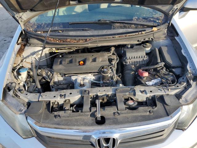 2HGFB2F8XCH510418 - 2012 HONDA CIVIC EX SILVER photo 11