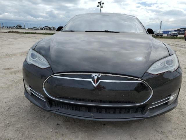 5YJSA1H17EFP30151 - 2014 TESLA MODEL S BLACK photo 5
