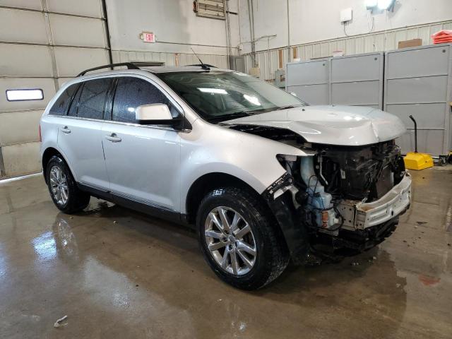 2FMDK4KC6BBA82596 - 2011 FORD EDGE LIMITED SILVER photo 4