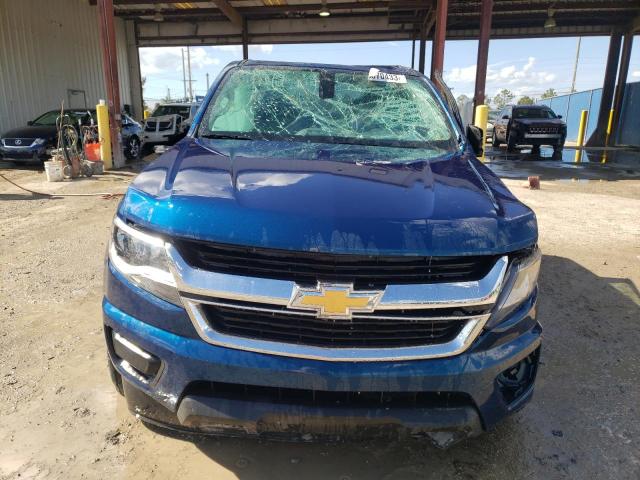 1GCHSBEN3K1205953 - 2019 CHEVROLET COLORADO BLUE photo 5