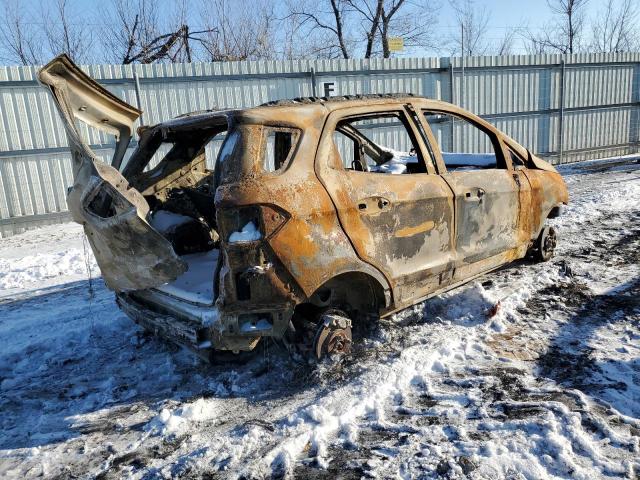 MAJ6S3GL6NC458871 - 2022 FORD ECOSPORT SE დამწვარი ფოტო 3