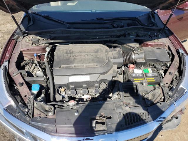 1HGCR3F96HA011120 - 2017 HONDA ACCORD TOURING BURGUNDY photo 11