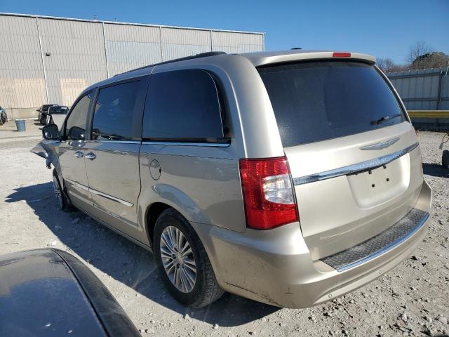 2C4RC1CG1FR629410 - 2015 CHRYSLER TOWN & COU TOURING L TAN photo 2