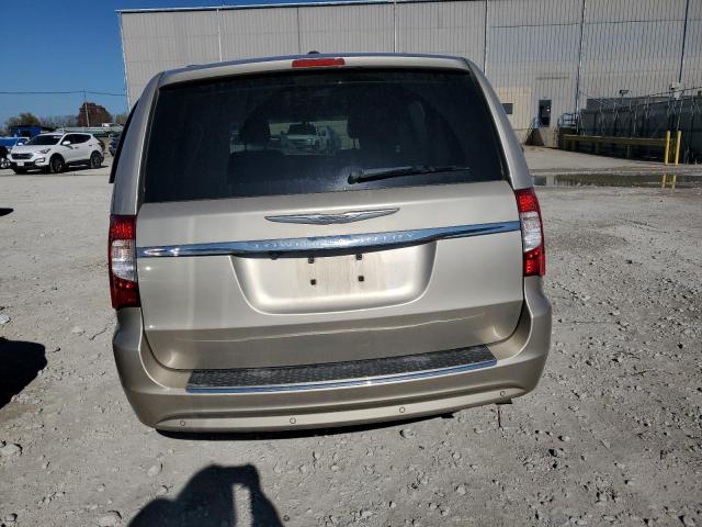 2C4RC1CG1FR629410 - 2015 CHRYSLER TOWN & COU TOURING L TAN photo 6