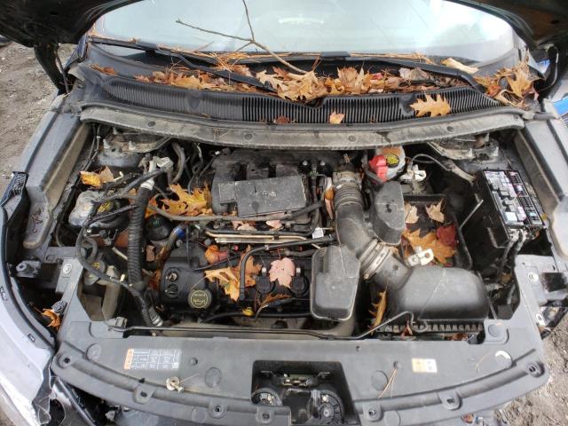 1FM5K8AR1HGE15354 - 2017 FORD EXPLORER POLICE INTERCEPTOR أسود صورة 11