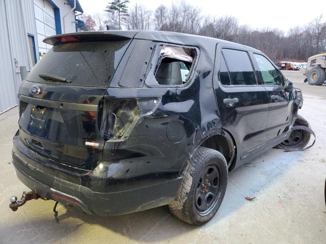 1FM5K8AR1HGE15354 - 2017 FORD EXPLORER POLICE INTERCEPTOR أسود صورة 3