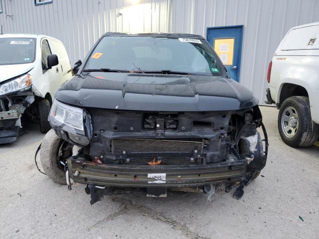 1FM5K8AR1HGE15354 - 2017 FORD EXPLORER POLICE INTERCEPTOR أسود صورة 5