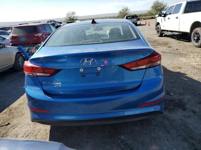 5NPD74LF9HH204363 - 2017 HYUNDAI ELANTRA SE BLUE photo 6