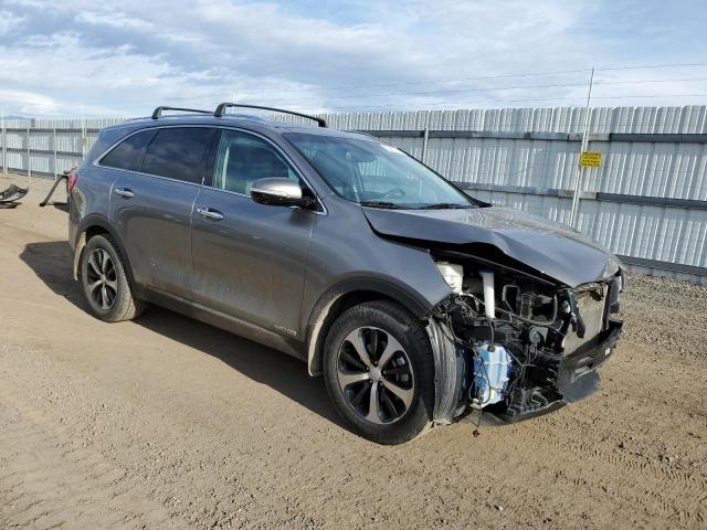 5XYPHDA57GG130631 - 2016 KIA SORENTO EX SILVER photo 4