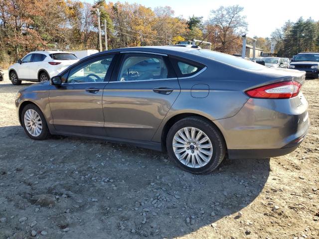 3FA6P0UU6ER264811 - 2014 FORD FUSION S HYBRID GRAY photo 2