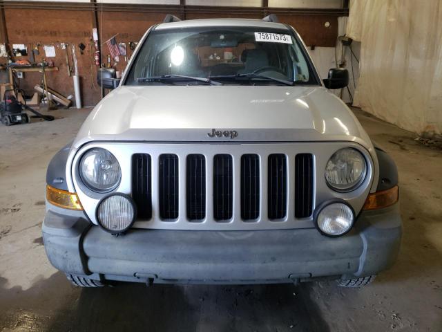 1J4GL38K16W233849 - 2006 JEEP LIBERTY RENEGADE 银色 照片 5