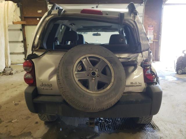1J4GL38K16W233849 - 2006 JEEP LIBERTY RENEGADE 银色 照片 6