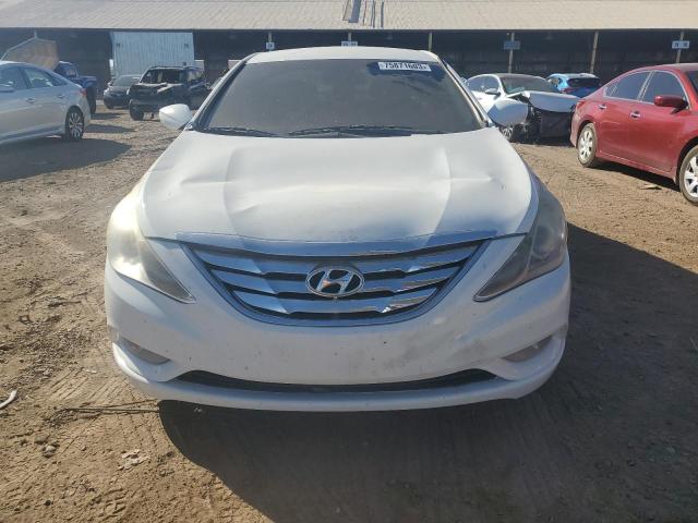 5NPEC4AC8BH046016 - 2011 HYUNDAI SONATA SE WHITE photo 5