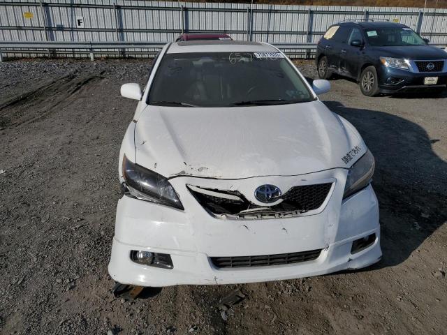 4T1BE46K47U657490 - 2007 TOYOTA CAMRY CE WHITE photo 5