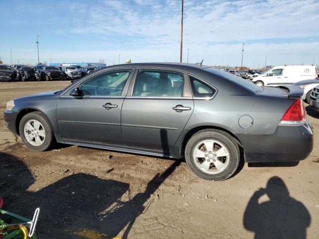 2G1WB5EK0A1222743 - 2010 CHEVROLET IMPALA LT GRAY photo 2