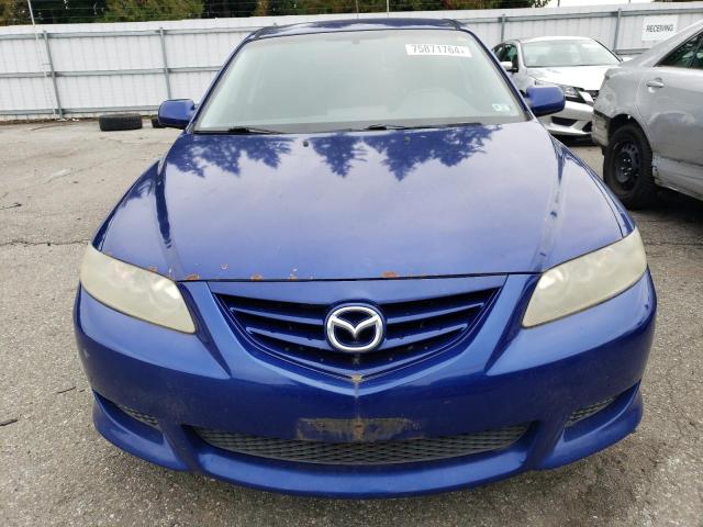 1YVHP80D355M54392 - 2005 MAZDA 6 S BLUE photo 5