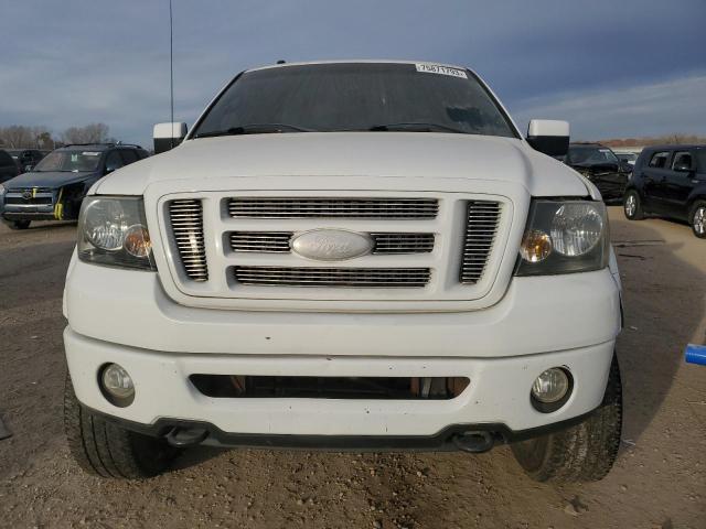 1FTPW14V77KD22142 - 2007 FORD F150 SUPERCREW WHITE photo 5