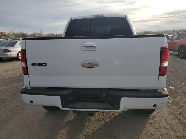 1FTPW14V77KD22142 - 2007 FORD F150 SUPERCREW WHITE photo 6