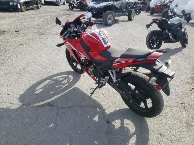 MLHNC5105N5800003 - 2022 HONDA CBR300 R RED photo 3