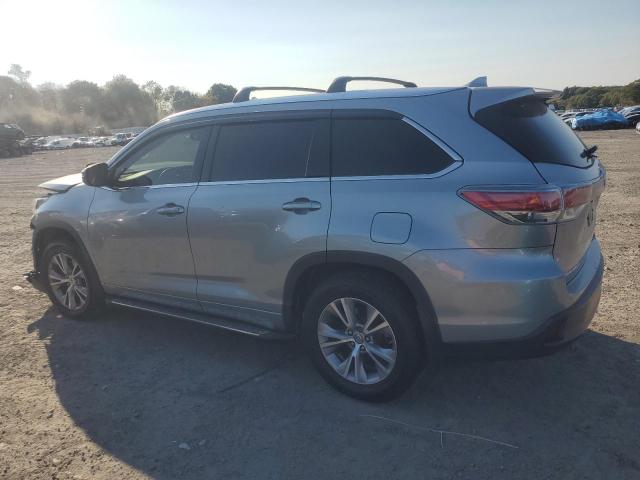 5TDJKRFHXFS085192 - 2015 TOYOTA HIGHLANDER XLE Gris foto 2
