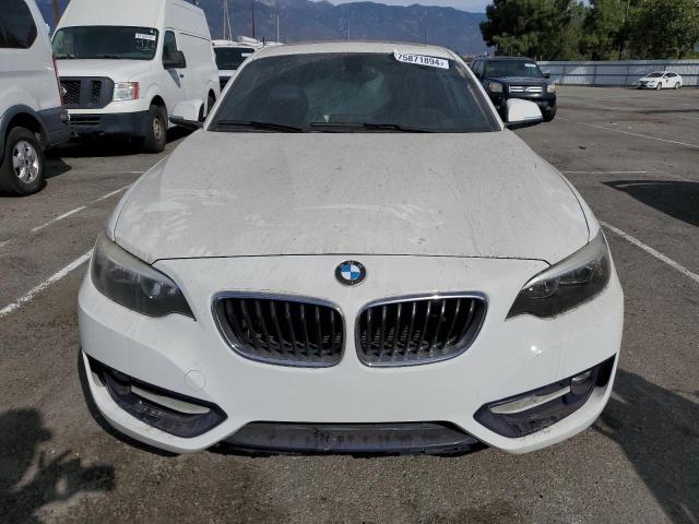 WBA1F9C52GV546601 - 2016 BMW 228 I SULEV WHITE photo 5