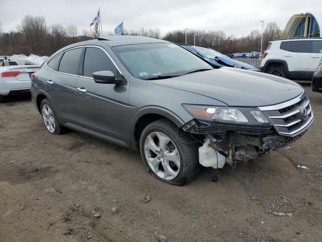 5J6TF2H54CL000555 - 2012 HONDA CROSSTOUR EXL GRAY photo 4