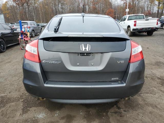 5J6TF2H54CL000555 - 2012 HONDA CROSSTOUR EXL ნაცრისფერი ფოტო 6